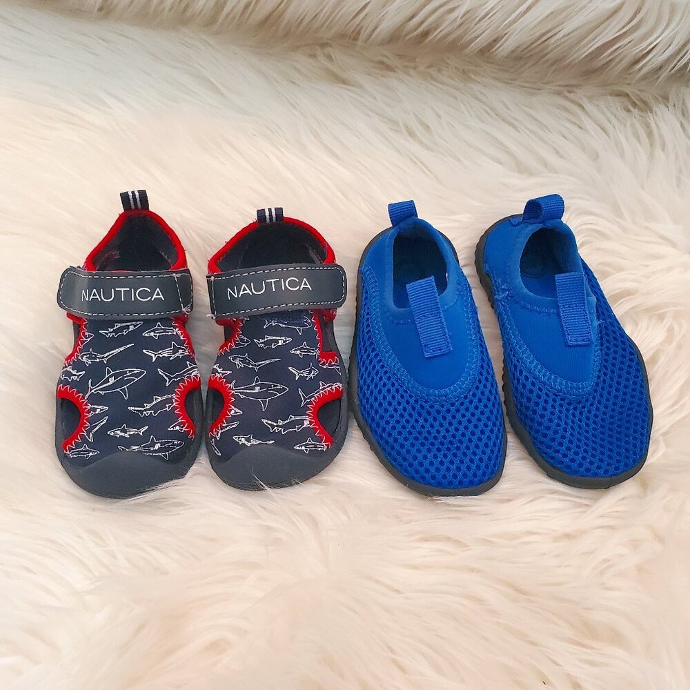 Nautica/Wonder Nation Boys Water Shoes SZ 4, 5-6